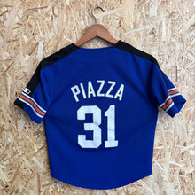 Carregar imagem no visualizador da galeria, Beisbolera New York Mets Mike Piazza #31 1998/99 Starter Vintage- S YOUTH

