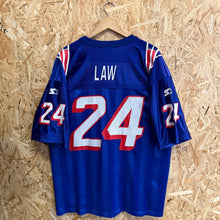 Lade das Bild in den Galerie-Viewer, Camiseta New England Patriots 1998/99 Home TY Law #24 Starter Vintage - XL/XXL
