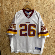 Charger l'image dans la galerie, Camiseta Washington Redskins 2004/05 Road Clinton Portis #26 Reebok Vintage - XXL/3XL
