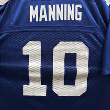 Carregar imagem no visualizador da galeria, Camiseta New York Giants 2007/08 Home Eli Manning #10 Reebok Vintage - XS/S
