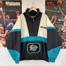 Cargar imagen en el visor de la galería, Pullover Detroit Pistons Mid/Late 90’s Logo7 Vintage - L/XL
