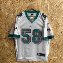 Cargar imagen en el visor de la galería, Camiseta Miami Dolphins 2010/11 Home Karlos Dansby #58 Reebok - M/L
