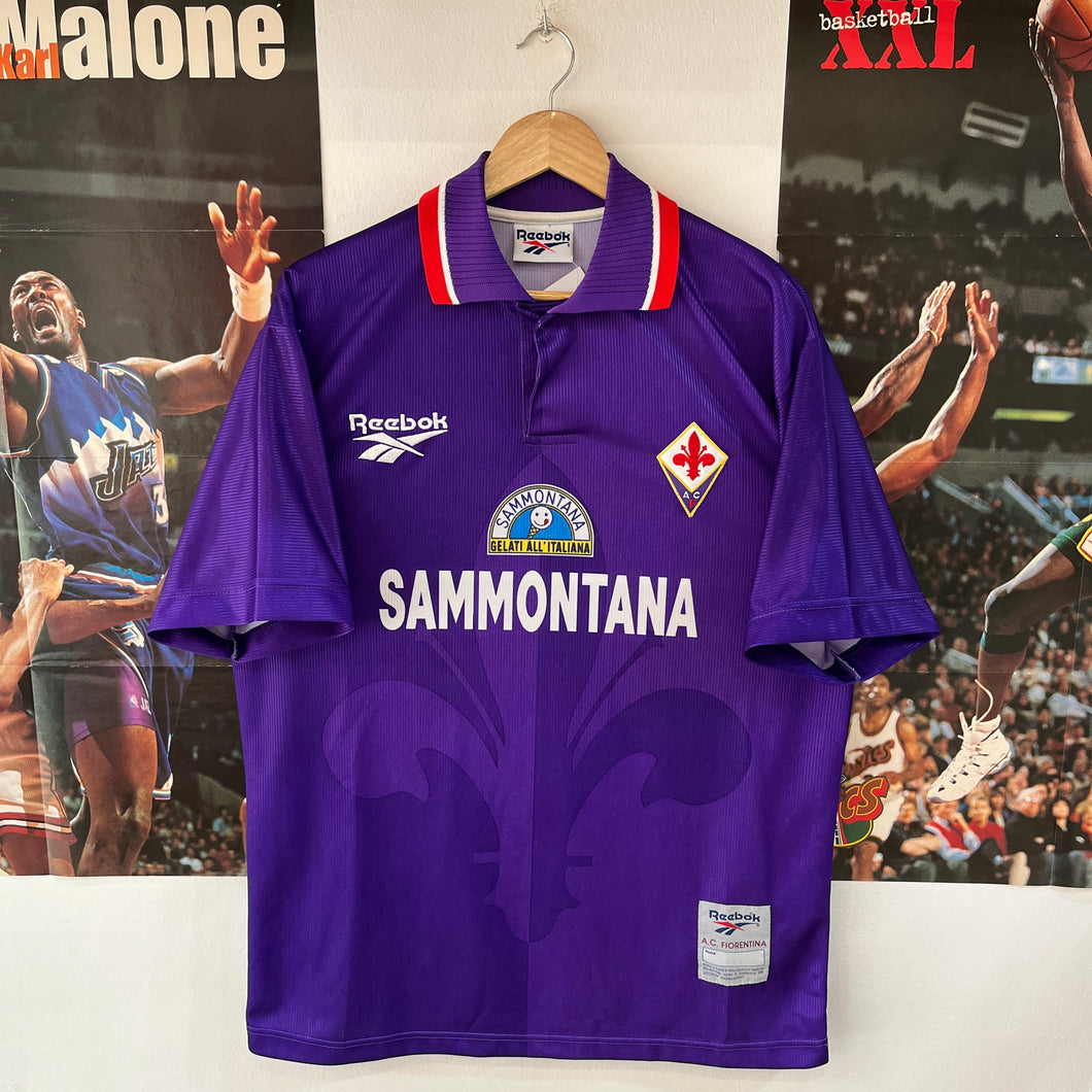 Camiseta Fiorentina 1995-96 Home Reebok Vintage - L/XL