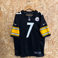 Load image into Gallery viewer, Camiseta Pittsburgh Steelers 2022 Home Ben Roethlisberger #7 Nike - M/L
