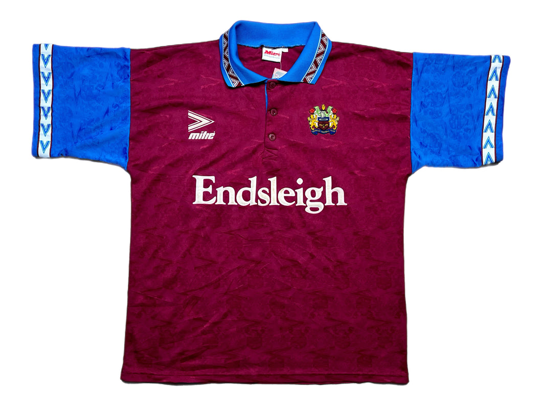 Camiseta Burnley FC 1993-95 Mitre Vintage - M/L