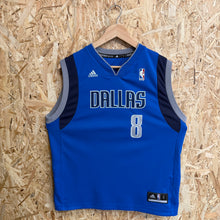 Carregar imagem no visualizador da galeria, Camiseta Dallas Mavericks Road 2013/14 José Manuel Calderón #8 Adidas - L YOUTH
