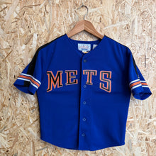 Carregar imagem no visualizador da galeria, Beisbolera New York Mets Mike Piazza #31 1998/99 Starter Vintage- S YOUTH
