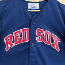 Cargar imagen en el visor de la galería, Beisbolera Boston Red Sox Mo Vaughn #42 Starter Vintage Late 90s- XS/S
