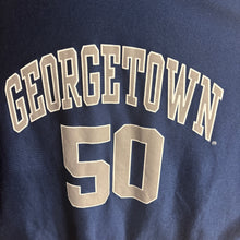 Cargar imagen en el visor de la galería, Camiseta Reversible Georgetown Hoyas Dikembe Mutombo #50 90s Starter Vintage - L/XL
