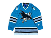 Cargar imagen en el visor de la galería, Camiseta Hockey San Jose Sharks Starter Vintage - S/M/L
