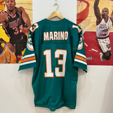 Cargar imagen en el visor de la galería, Camiseta Miami Dolphins Dan Marino #13 Reebok Reversible Vintage - 46-L/XL
