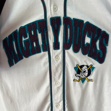 Cargar imagen en el visor de la galería, Beisbolera Anaheim Mighty Ducks Starter Mid/Late 90’s Vintage - L/XL
