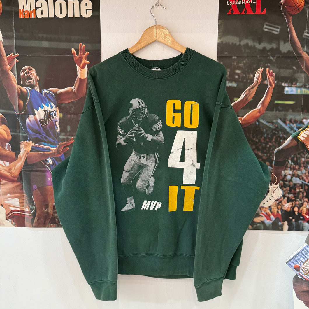 Sudadera Green Bay Packers Brett Favre 1995/97 Fruit of the Loom Vintage - L/XL