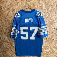 Lade das Bild in den Galerie-Viewer, Camiseta Detroit Lions 2001/02 Home Stephen Boyd #57 Reebok Vintage - M/L
