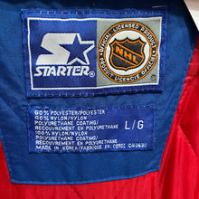Carregar imagem no visualizador da galeria, Chaqueta Quebec Nordiques Starter 1993 Vintage Mid 90’s - L/XL
