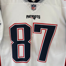 Cargar imagen en el visor de la galería, Camiseta New England Patriots 2017 Road Rob Gronkowski #87 Nike - M/L
