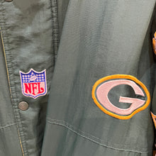 Cargar imagen en el visor de la galería, Parka Green Bay Packers Starter Vintage Mid 90’s - XL/XXL
