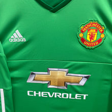Carregar imagem no visualizador da galeria, Camiseta Portero Manchester United 2015-16 Home Adidas - L/XL

