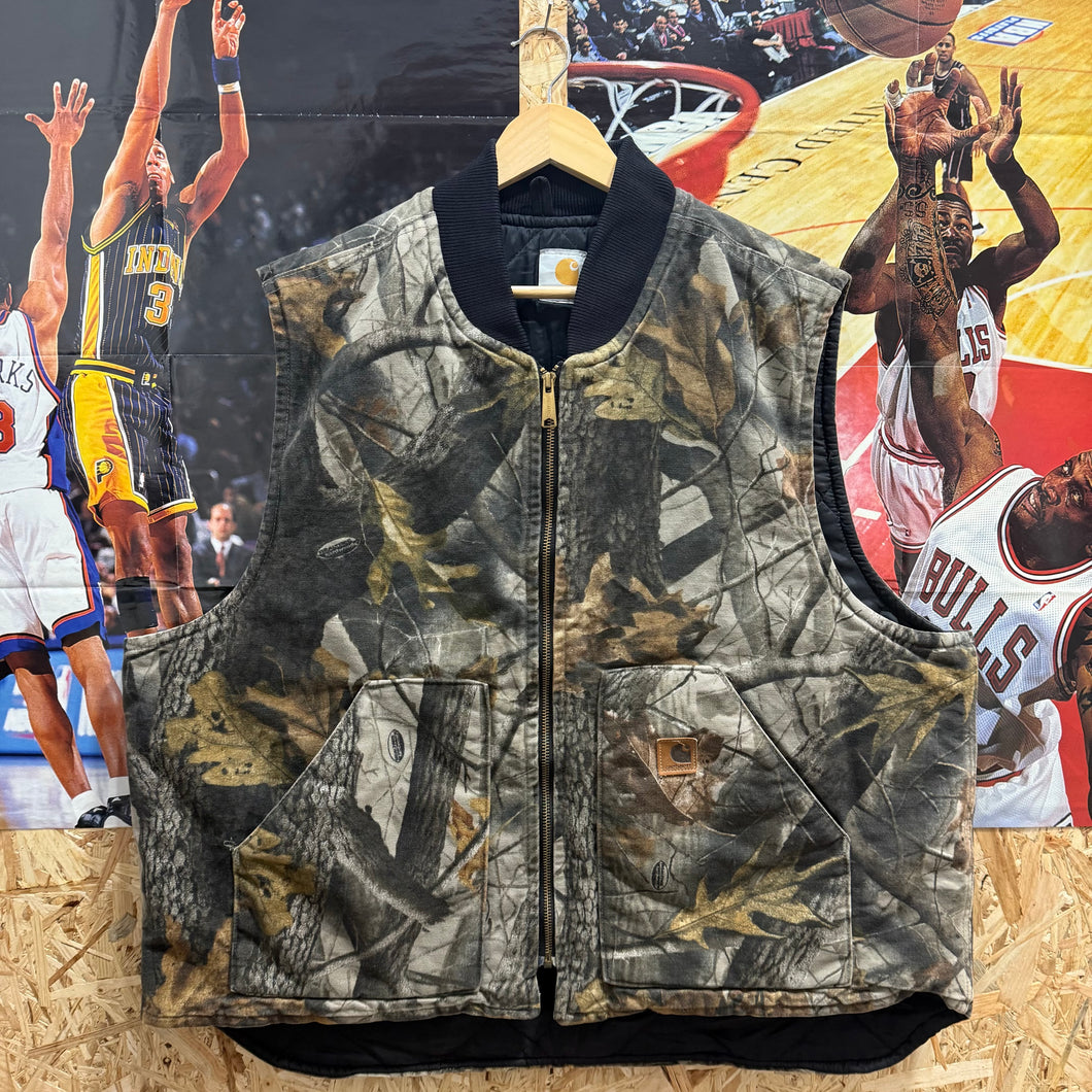 Chaleco Carhartt Camo Artic Three Y2K Vintage- L/XL