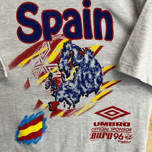 Cargar imagen en el visor de la galería, BNWOT Camiseta España Euro 96 Umbro Vintage - M/L
