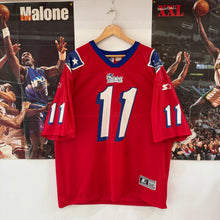Cargar imagen en el visor de la galería, Camiseta New England Patriots 1995 Drew Bledsoe #11 Starter Vintage - 52(XL)
