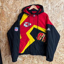 Lade das Bild in den Galerie-Viewer, Parka Kansas City Chiefs 1994 Apex One Vintage - XL/XXL

