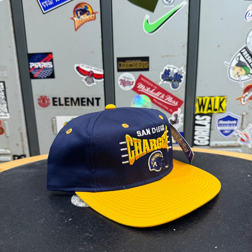BNWT Gorra San Diego Chargers 90s Drew Pearson Vintage