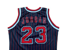 Load image into Gallery viewer, Chicago Bulls Pinstripe Michael Jordan #23 Champion Vintage T-Shirt - S/M
